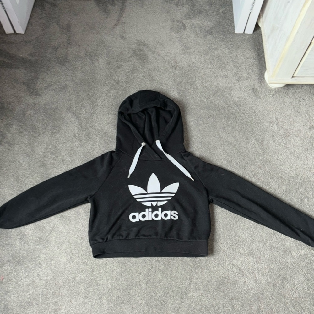 Adidas cropped hoodie